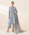 2 Piece - Embroidered Cambric Suit